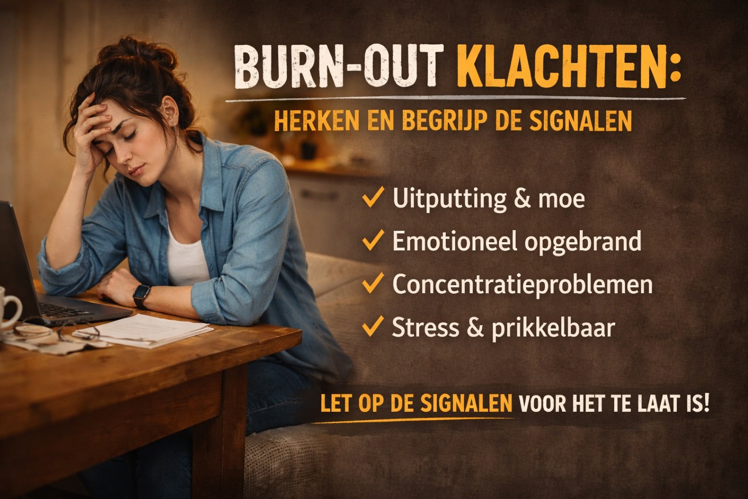 Burn Out Klachten: Herken en Begrijp de Signalen